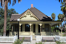 Dr. George Clark House (1894) - Heritage House at the Fullerton Arboretum-CSU Fullerton campus