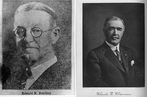 photos of Edward K. Bencley & Charles C. Chapman