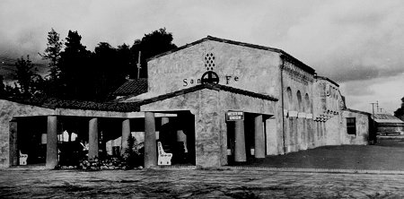 old photo of Santa Fe Depot